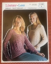 WOMENS MOHAIR LACY ROUND NECK