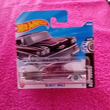 Hot Wheels Short Card - #111/250 '58 Chevy Impala - Metallic Very Dark Purple
