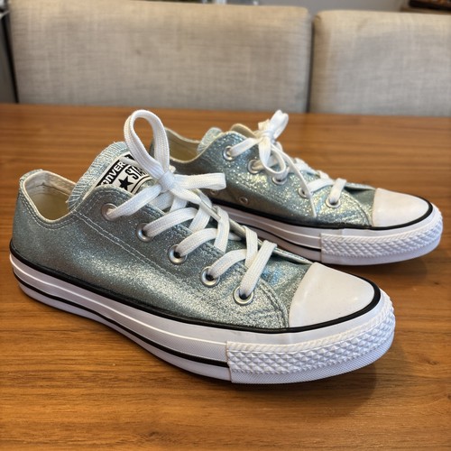 Converse all star glitter aqua - all,