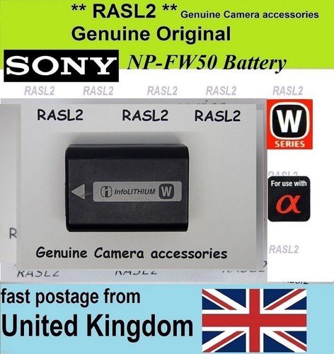 Genuine sony fw50 battery - sony, np-fw50