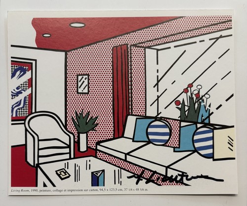 Roy lichtenstein signed 1991 - roy,