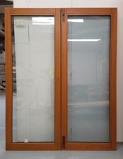 Wooden Timber Oak French Doors