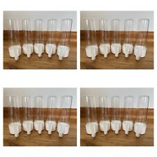 20 x 110cc Bird Cage Feeder Water Drinker For Canary Finch Budgie etc