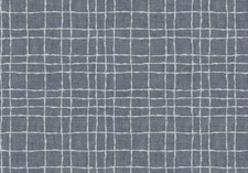 Toronto Plaid Denim Blue PVC