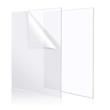 Perspex Clear Acrylic Plastic Sheet 1mm 2mm 3mm Thickness Custom Cut Size Sheets