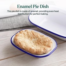 New Vintage 3 x White Enamel