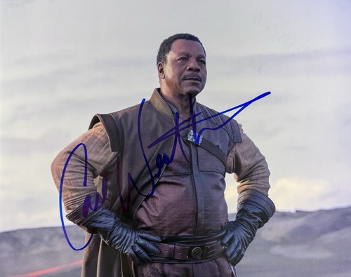 Carl weathers hand - hand, signed