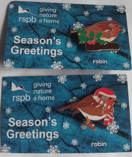 Rspb pin badge set of - rspb,
