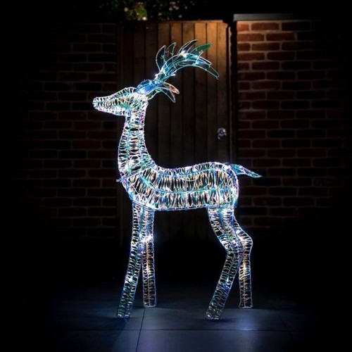 125 iridescent reindeer - iridescent,