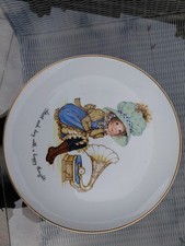 Decorative Holly Hobby Vintage Plate