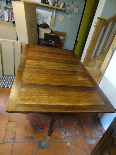 Vintage solid oak gateleg - oak,