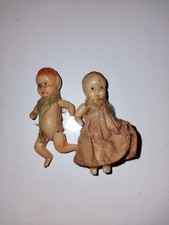 vintage 2 inch baby dolls in original clothes over 50 years old