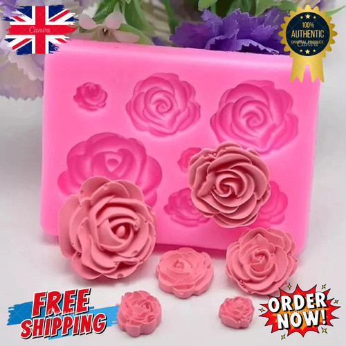 Rose flower silicone - flower,