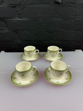 Royal Doulton Tivoli D6210 Coffee Cups and Saucers Set of 4