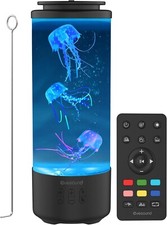 Jellyfish Lamp Bluetooth Speaker White Noise LED Jellyfish Aquarium Night Light