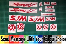 Sym Symply Decals/Stickers symply2, symply2 50, symply2 125 Decals/Stickers