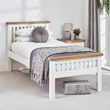 3ft Single Bed Cheshire White