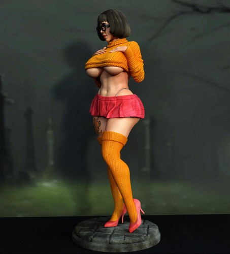 Scale resin figure model - resin,