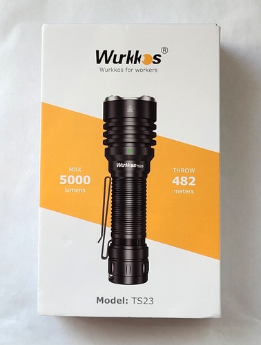 Wurkkos ts23 flashlight 5000 - wurkkos,