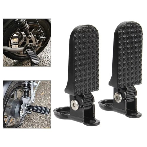 Pair bicycle rear foot pegs - rear,
