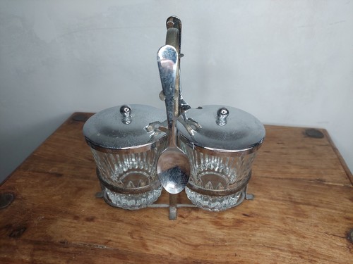 Vintage cut glass and - vintage,