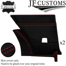 RED STITCH LEATHER 2X REAR