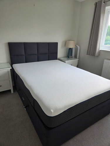 Double ottoman storage bed - ottoman,