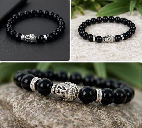 Genuine black onyx beads - genuine,
