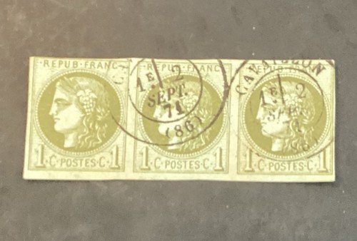 Vintage french stamp yvert - stamp, 39