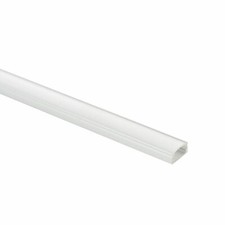 SAXBY 2M Aluminium Slim Surface Extrusion Profile Accessory for LED Tapes 80497