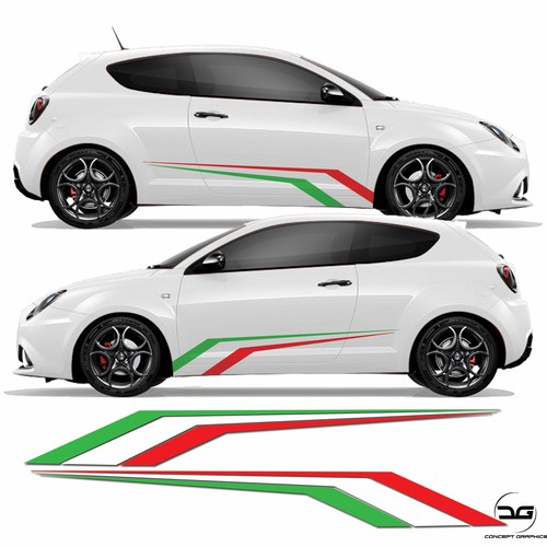Italian flag side - flag, stripe