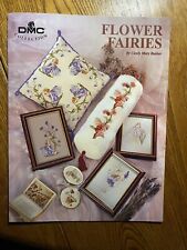 Vintage 1997 DMC Flower Fairies Chart Cross Stitch Patterns Instruction Booklet