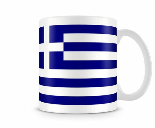 The greek flag - the, sides