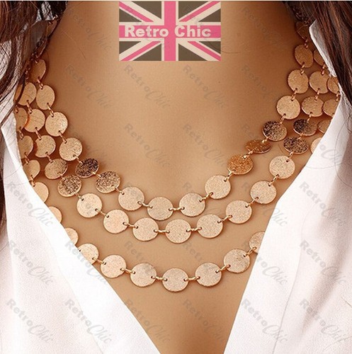 Retro discs gold silver tone - retro,