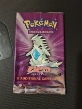 EMPTY 1st Edition Vintage Neo Destiny WOTC Tyranitar Booster Pack ? 