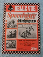 BELLE VUE SPEEDWAY 1981