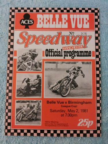 Belle vue speedway 1981 - belle,