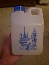Lourdes holy water bottle - holy,