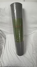 TPE Yoga Mat 183x61cm, 6mm Thickness Grey