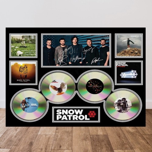 Snow patrol poster print - a4,