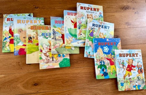Collection rupert bear - 10,