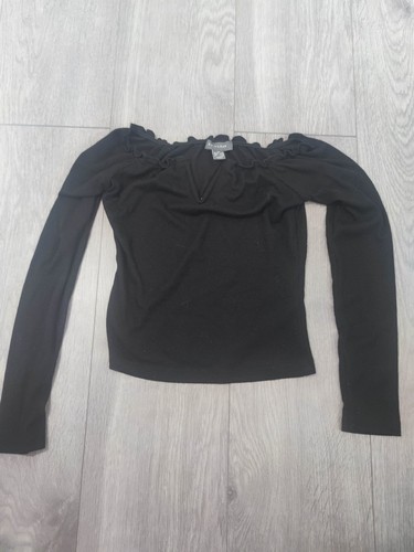 Flattering black ribbed - flattering,