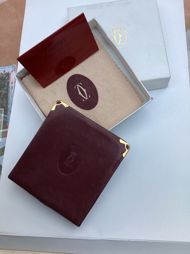 Cartier leather key - leather, in