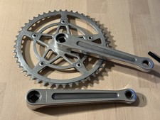 Vintage Stronglight Road Crankset Crank Set Up For Single Speed