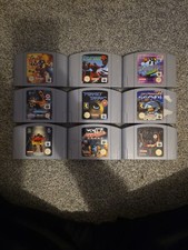 Nintendo 64 Games Job Lot Perfect Dark Quake 2 Lylat Wars Wetrix Jet Force