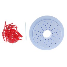 Knitter Knitting Flower Loom