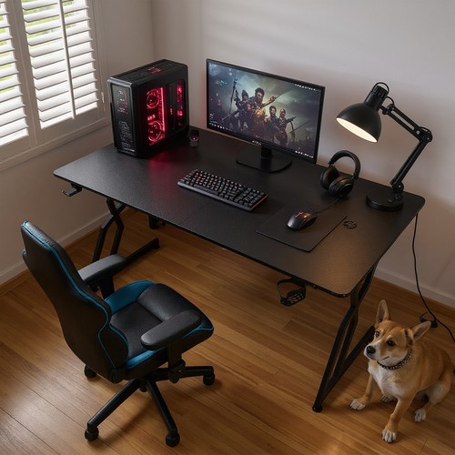 140cm gaming desk computer - 140cm,