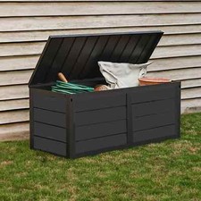 Plastic Storage Box 320L Dark