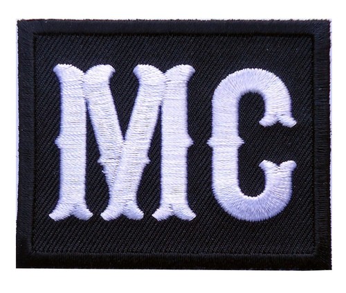 Embroidered biker outlaw - embroidered,
