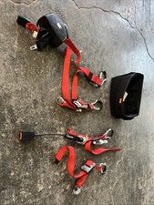 Unwin Safety 4point Wheelchair Tie Down Straps. Full Set.